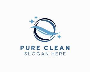 Whirlpool Wave Cleaning logo design