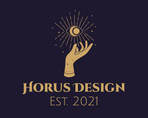 Horus - Astrological Fortune Teller logo design