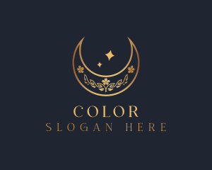 Luxury Moon Jewelry Boutique logo design