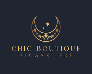 Boutique - Luxury Moon Jewelry Boutique logo design