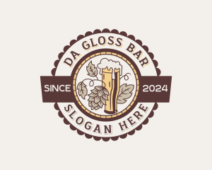 Brewery Beer Bar logo design