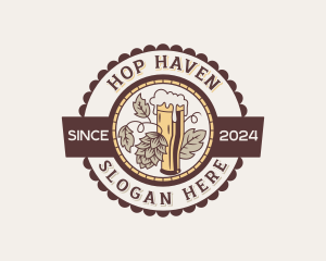 Brewery Beer Bar logo design