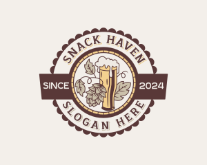 Brewery Beer Bar logo design