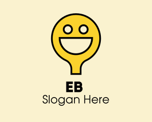 Emotion - Happy Face Paddle logo design