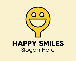 Grin - Happy Face Paddle logo design