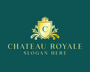 Royal Crown Shield logo design