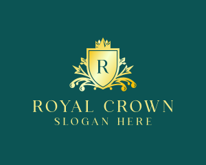 Royal Crown Shield logo design