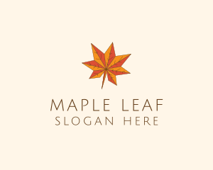 Maple Autumn Season logo design