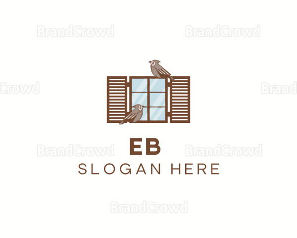 Bird Window Pane Logo