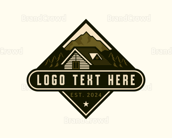 Cabin Mountain Camping Logo