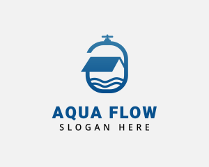 Home Water Service logo design
