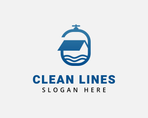 Home Water Service logo design