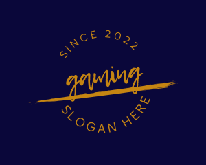 Blogger - Grunge Casual Craft logo design
