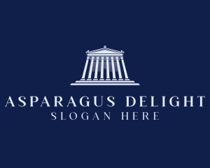 Roman Temple Architecture logo design