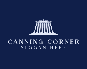 Roman Temple Architecture logo design