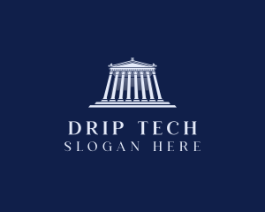 Roman Temple Architecture logo design