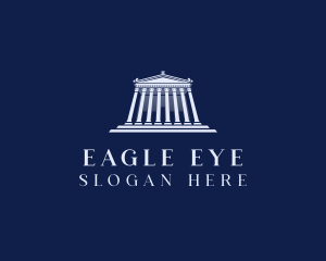 Roman Temple Architecture logo design