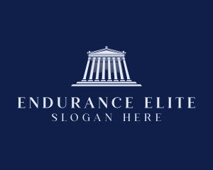 Roman Temple Architecture logo design