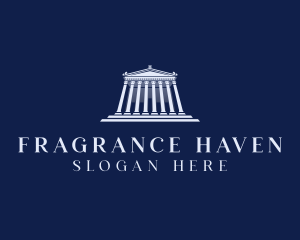 Roman Temple Architecture logo design