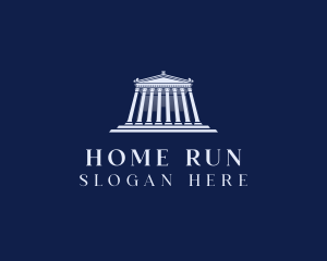 Roman Temple Architecture logo design