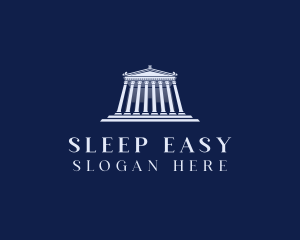 Roman Temple Architecture logo design