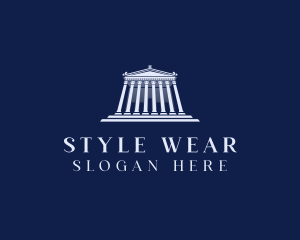 Roman Temple Architecture logo design