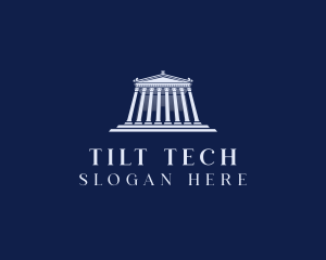 Roman Temple Architecture logo design