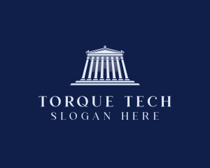 Roman Temple Architecture logo design