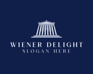 Roman Temple Architecture logo design