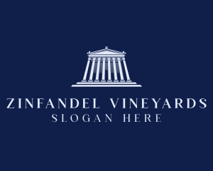 Roman Temple Architecture logo design