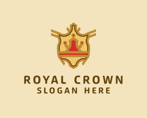 Royal Crown Banner logo design