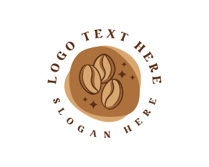 Latte - Coffee Bean Cafe logo design