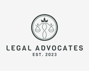 Royal Crown Law Firm  logo design