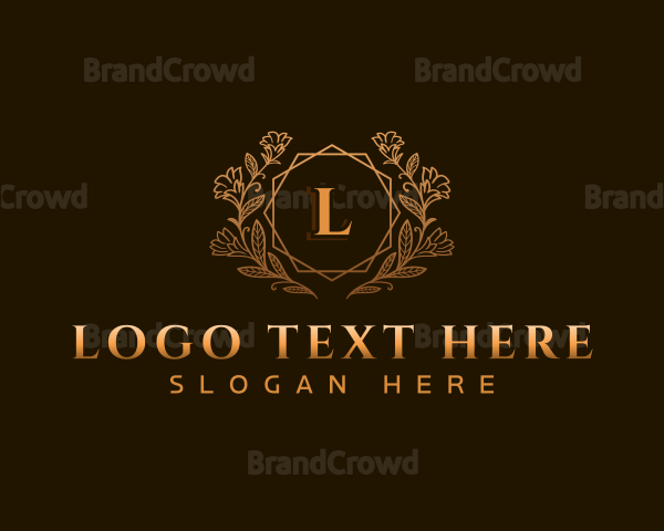 Elegant Floral Boutique Logo