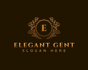 Elegant Floral Boutique logo design