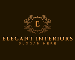 Elegant Floral Boutique logo design