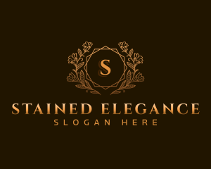 Elegant Floral Boutique logo design