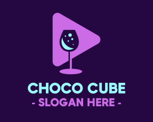 Vlog - Drinking Bar Vlog logo design