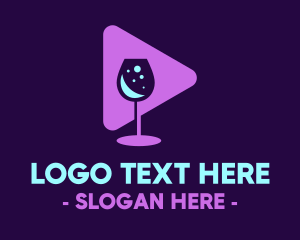 Liqueur - Drinking Bar Vlog logo design