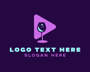 Vlog - Drinking Bar Vlog logo design