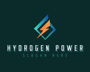 High Voltage Electric Power logo design