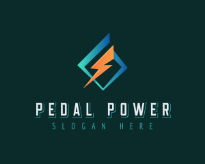 High Voltage Electric Power logo design