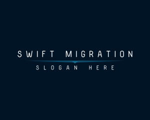 Migration - Computer High Tech Electronics logo design