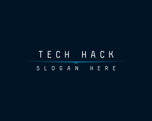 Hack - Computer High Tech Electronics logo design