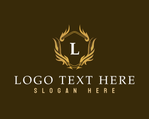 Wreath - Luxury Ornamental Boutique logo design