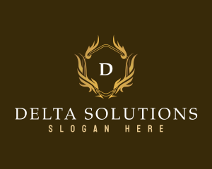 Luxury Ornamental Boutique logo design