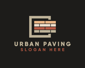 Pavement - Brick Flooring Pavement logo design