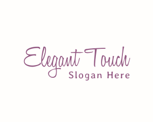 Signature - Feminine Signature Wordmark logo design