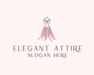 Gown - Fashion Dress Clothing logo design