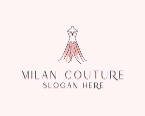 Fashion Dress Clothing logo design